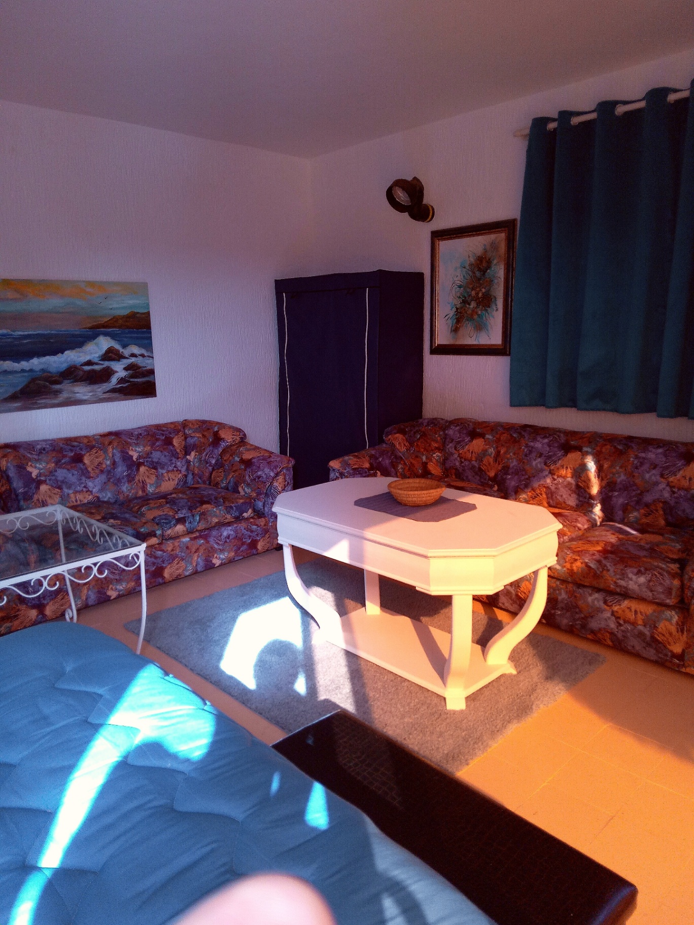 Terrace apartment — sitting area with two sofas